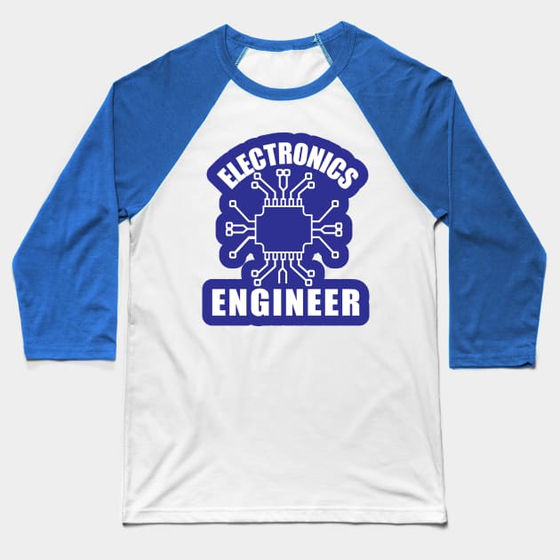 Electronics Engineer CPU Design for Electronics engineer and Technicians Baseball T-Shirt by ArtoBagsPlus